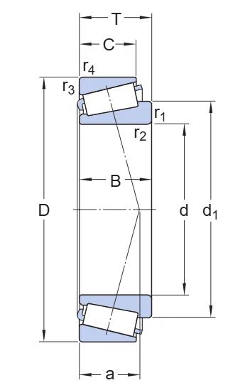 LM 869448/410 Tapered Roller Bearing LM 869448/410 Tapered Roller Bearing